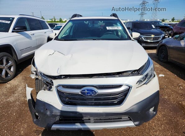 4S4BTANC0L3154361 2020 SUBARU OUTBACK White წინა ხედი