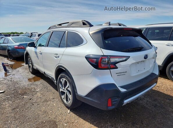 4S4BTANC0L3154361 2020 SUBARU OUTBACK White უკანა მარცხენა