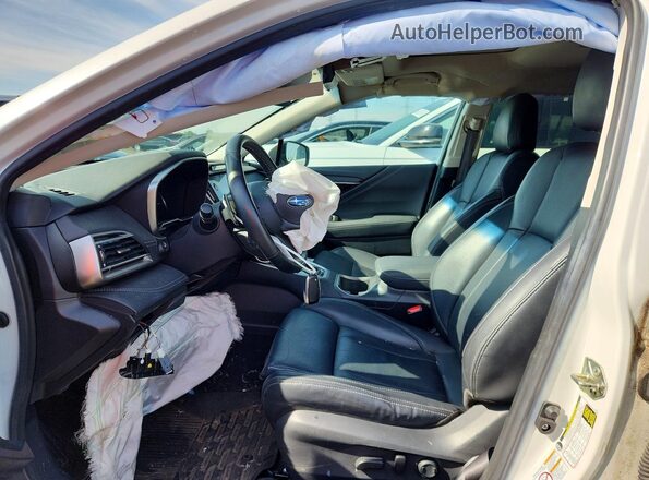 4S4BTANC0L3154361 2020 SUBARU OUTBACK White წინა სალონის ხედი