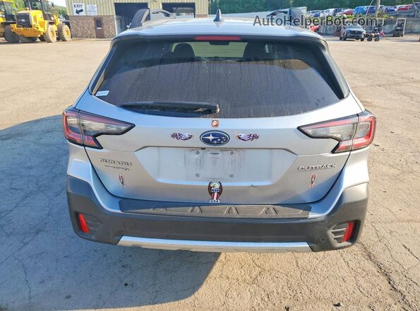 4S4BTANC0L3254010 2020 SUBARU OUTBACK Silver Հետևի տեսք