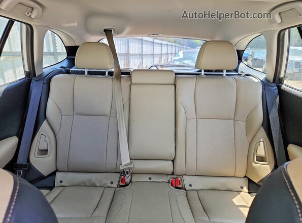 4S4BTANC0L3262740 2020 SUBARU OUTBACK White Вид задніх сидінь