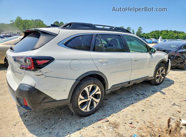 4S4BTANC0L3262740 2020 SUBARU OUTBACK White Задня права чверть
