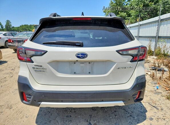 4S4BTANC0L3262740 2020 SUBARU OUTBACK White Вид ззаду