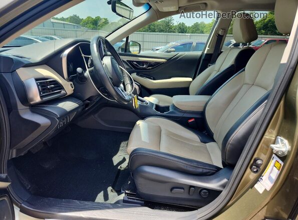 4S4BTANC0N3128264 2022 SUBARU OUTBACK Green Front interior view