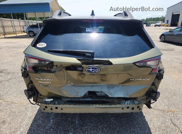 4S4BTANC0N3128264 2022 SUBARU OUTBACK Green Rear view