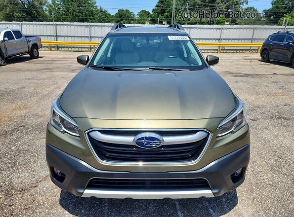4S4BTANC0N3128264 2022 SUBARU OUTBACK Green Front view