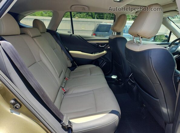 4S4BTANC0N3128264 2022 SUBARU OUTBACK Green Rear interior view