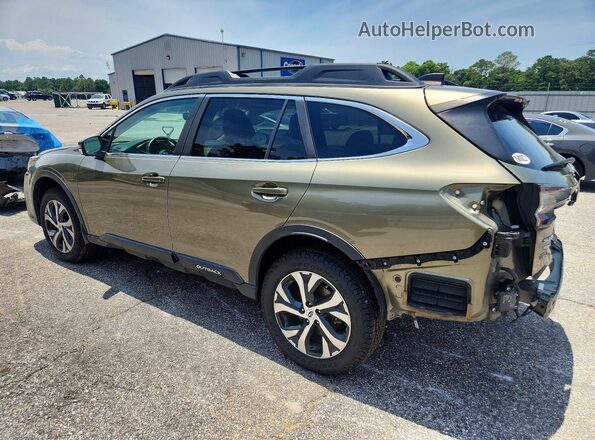 4S4BTANC0N3128264 2022 SUBARU OUTBACK Green Rear left