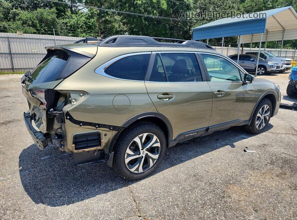 4S4BTANC0N3128264 2022 SUBARU OUTBACK Green Rear right
