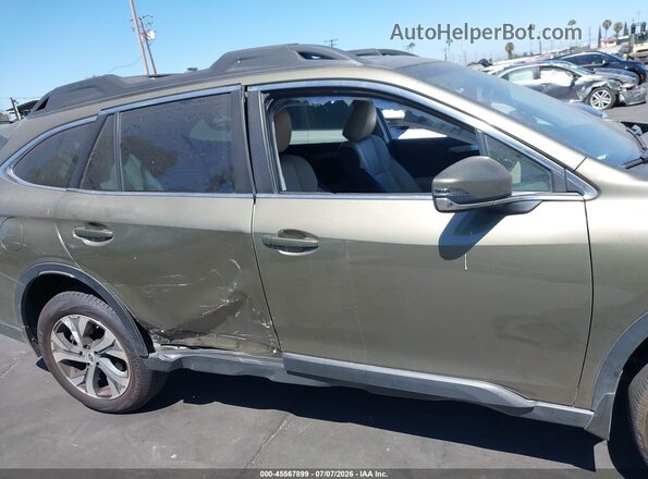 4S4BTANC0N3256293 2022 SUBARU OUTBACK Зеленый Панорамный вид салона 360°