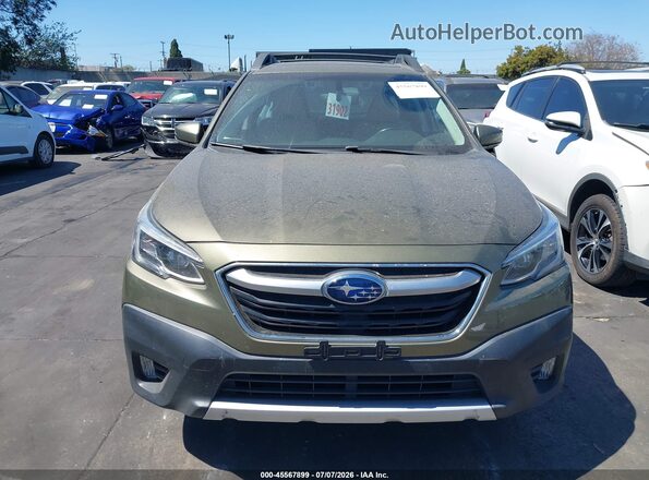 4S4BTANC0N3256293 2022 SUBARU OUTBACK Зеленый Вид задней части салона