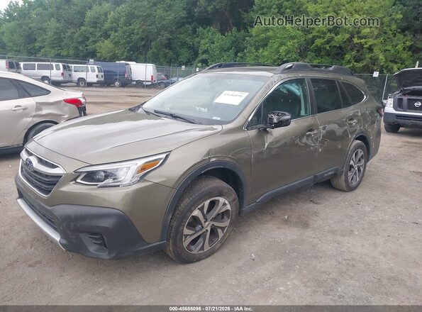 4S4BTANC0N3266516 2022 SUBARU OUTBACK Green Front left