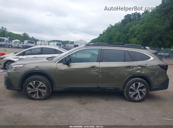4S4BTANC0N3266516 2022 SUBARU OUTBACK Green 360 interior view