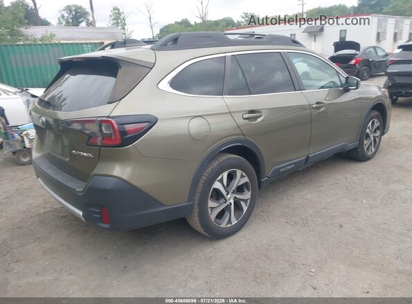 4S4BTANC0N3266516 2022 SUBARU OUTBACK Green Rear right