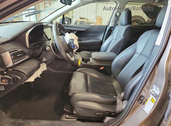 4S4BTANC0P3219344 2023 SUBARU OUTBACK Brown Front interior view