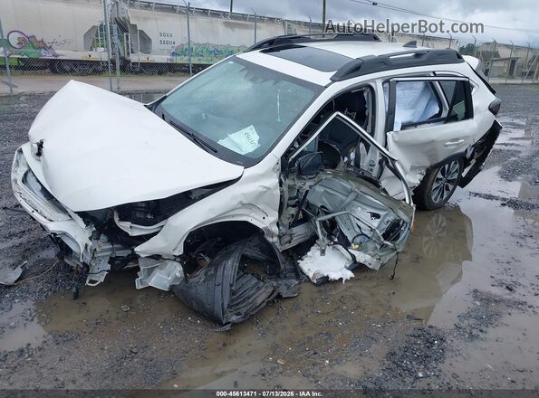 4S4BTANC0R3148620 2024 SUBARU OUTBACK White წინა მარცხენა ხედი სამი მეოთხედიდან
