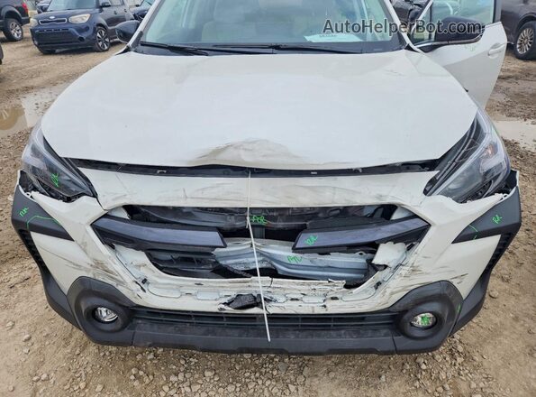 4S4BTANC0R3203552 2024 SUBARU OUTBACK White Widok komory silnika