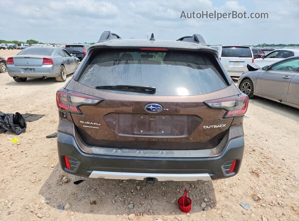4S4BTANC1L3238186 2020 SUBARU OUTBACK Коричневый Вид сзади