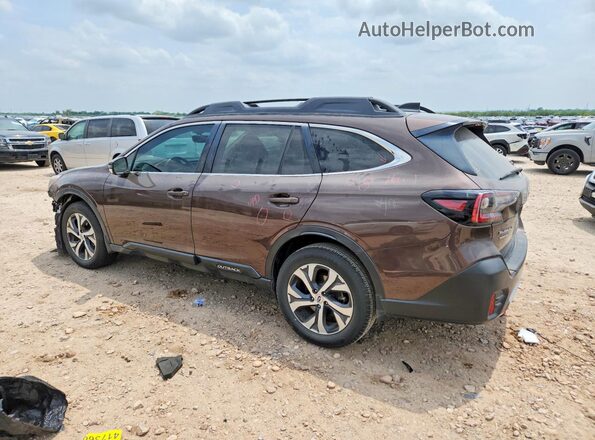 4S4BTANC1L3238186 2020 SUBARU OUTBACK Коричневый Задняя левая четверть