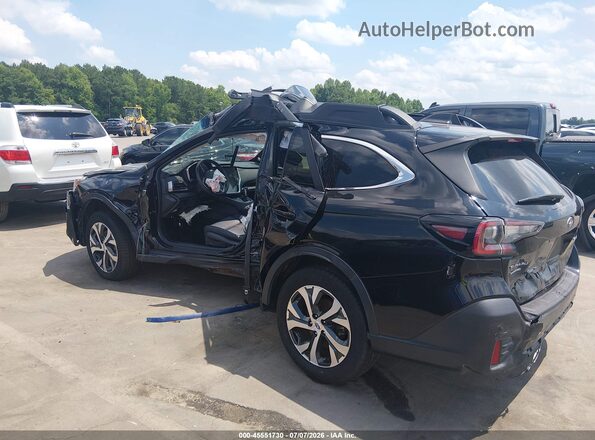 4S4BTANC1N3100604 2022 SUBARU OUTBACK Black Հետևի ձախ