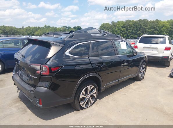 4S4BTANC1N3100604 2022 SUBARU OUTBACK Black Հետևի աջ