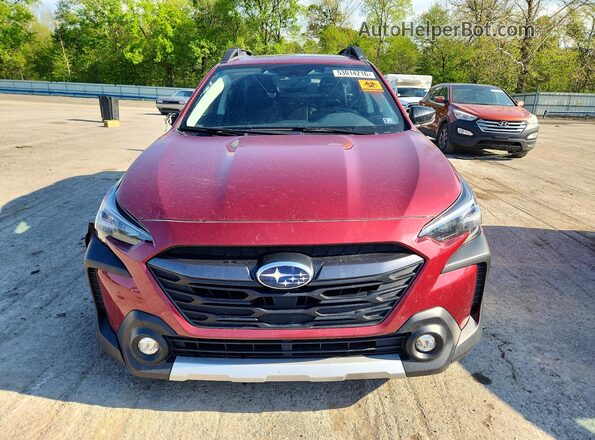 4S4BTANC1R3206573 2024 SUBARU OUTBACK Красный Вид спереди