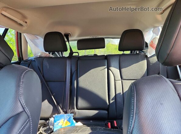 4S4BTANC1R3206573 2024 SUBARU OUTBACK Красный Вид задних сидений