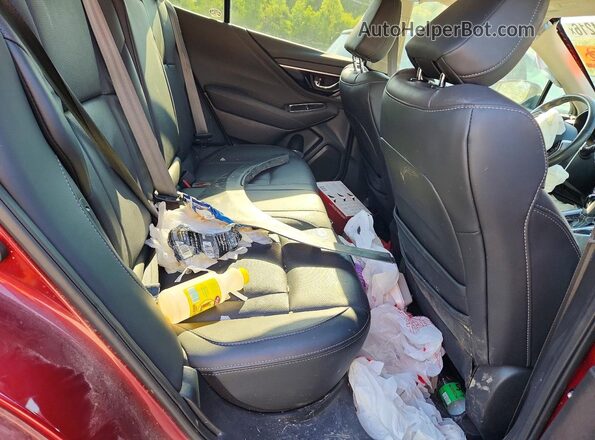 4S4BTANC1R3206573 2024 SUBARU OUTBACK Красный Вид задней части салона