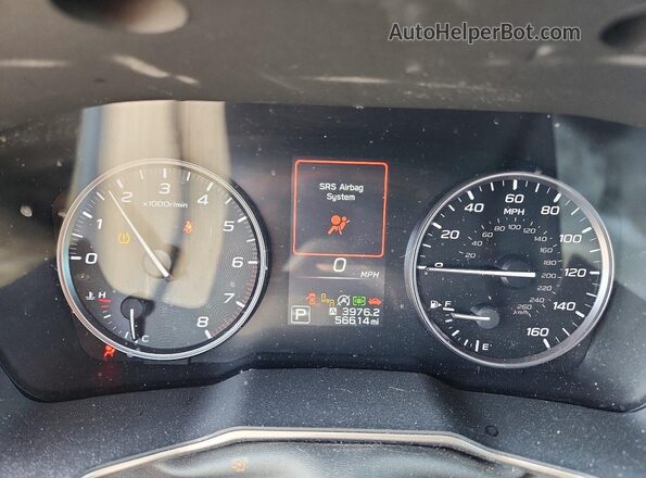 4S4BTANC1R3206573 2024 SUBARU OUTBACK Красный Вид щитка приборов