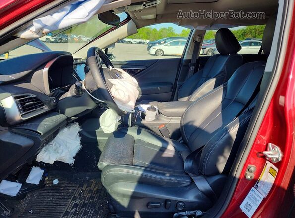 4S4BTANC1R3206573 2024 SUBARU OUTBACK Красный Вид салона спереди