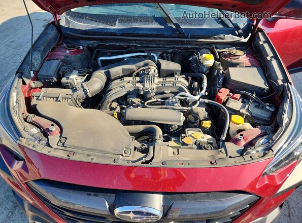 4S4BTANC1R3206573 2024 SUBARU OUTBACK Красный Вид подкапотного пространства