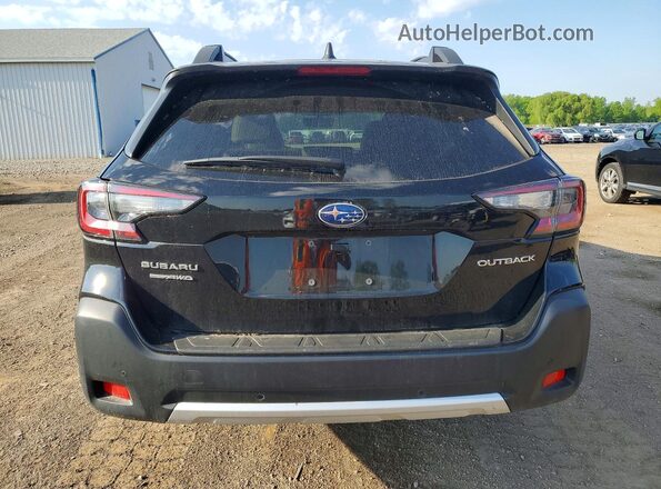 4S4BTANC1S3235223 2025 SUBARU OUTBACK Black Rear view