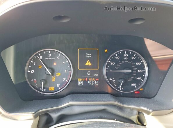 4S4BTANC1S3235223 2025 SUBARU OUTBACK Black Instrument cluster view