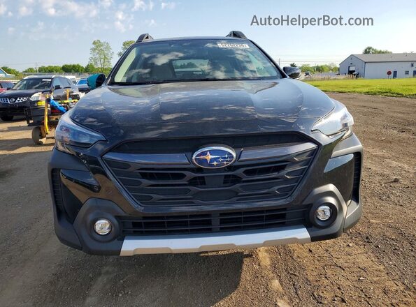 4S4BTANC1S3235223 2025 SUBARU OUTBACK Black Front view