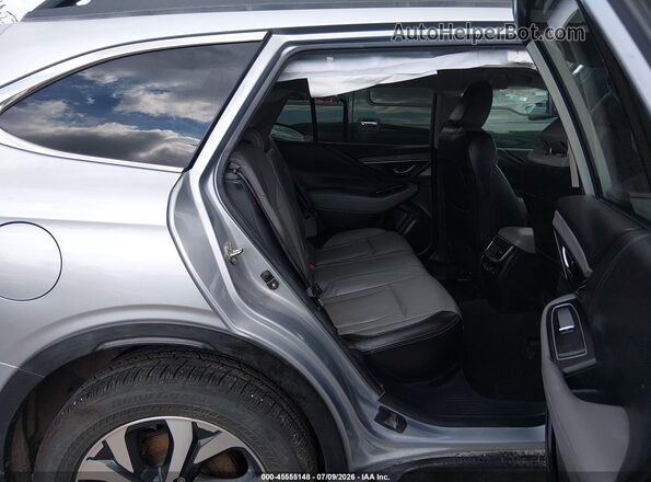 4S4BTANC2M3112176 2021 SUBARU OUTBACK Silver Vista de la etiqueta del VIN