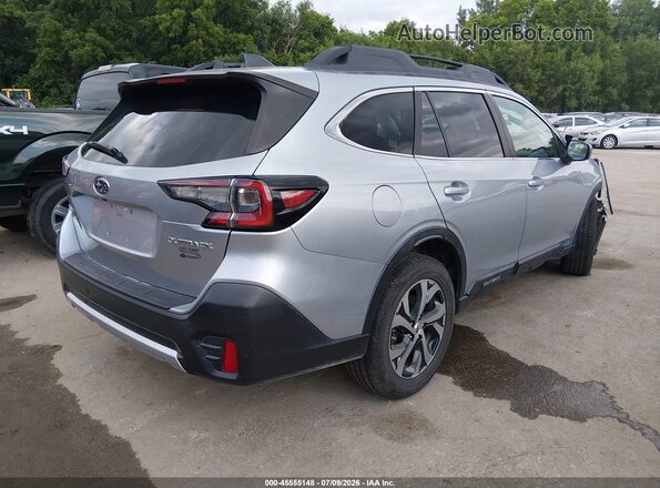4S4BTANC2M3112176 2021 SUBARU OUTBACK Silver Trasero derecho