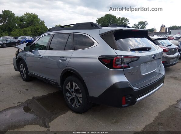 4S4BTANC2M3112176 2021 SUBARU OUTBACK Silver Trasero izquierdo