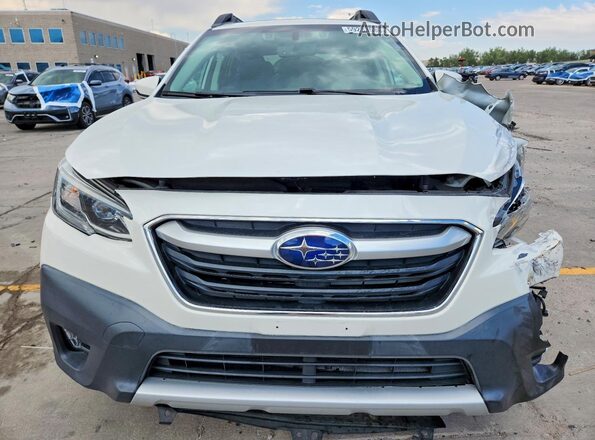 4S4BTANC2M3216831 2021 SUBARU OUTBACK White Widok z przodu
