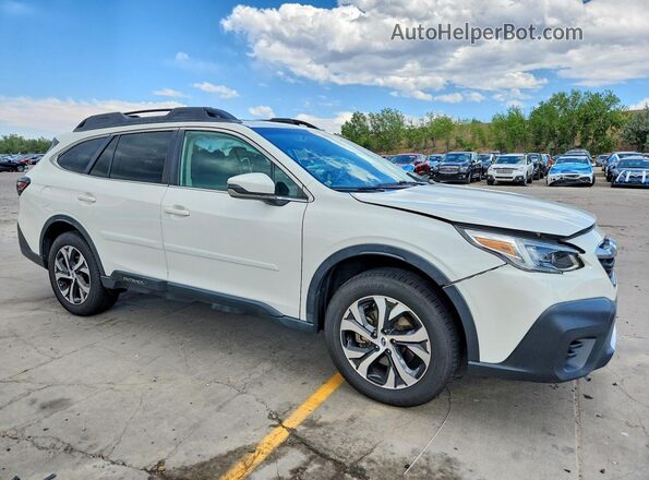 4S4BTANC2M3216831 2021 SUBARU OUTBACK White Przód prawy
