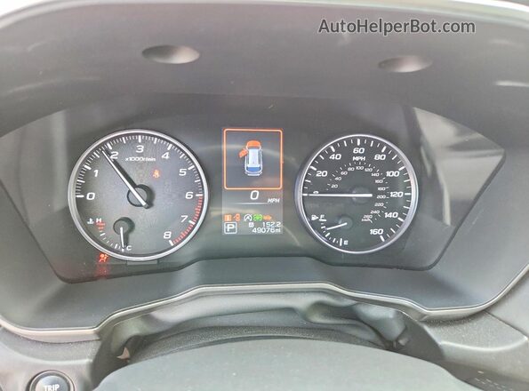 4S4BTANC2M3216831 2021 SUBARU OUTBACK White Widok zestawu wskaźników
