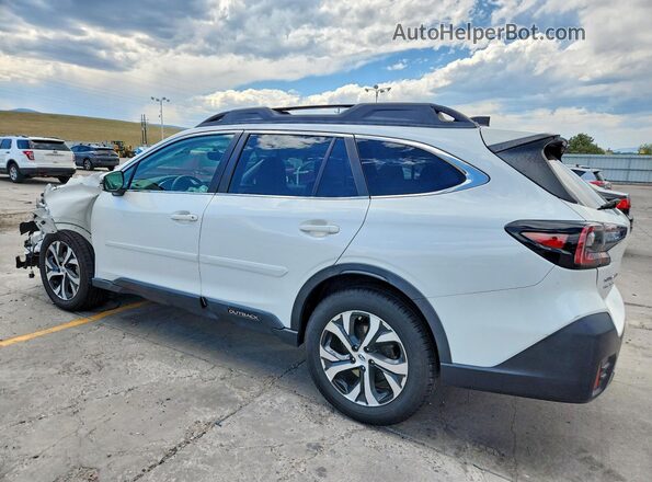 4S4BTANC2M3216831 2021 SUBARU OUTBACK White Tył lewy
