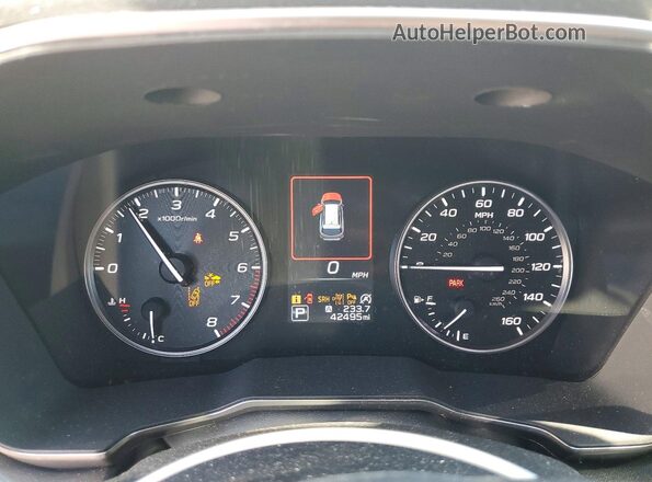 4S4BTANC2P3127846 2023 SUBARU OUTBACK White Vista del cuadro de instrumentos