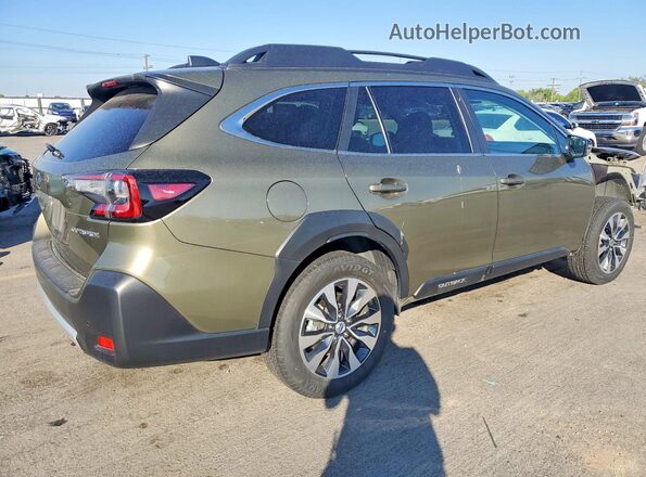4S4BTANC2R3113710 2024 SUBARU OUTBACK Green უკანა მარჯვენა