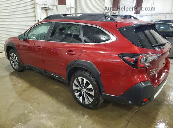 4S4BTANC2R3159439 2024 SUBARU OUTBACK Красный Задняя левая четверть