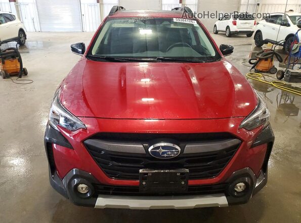 4S4BTANC2R3159439 2024 SUBARU OUTBACK Красный Вид спереди