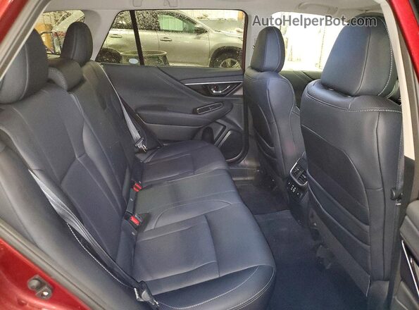 4S4BTANC2R3159439 2024 SUBARU OUTBACK Красный Вид задней части салона