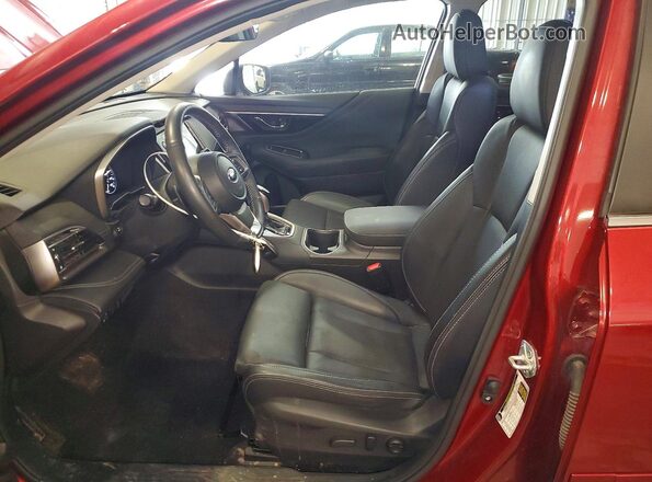 4S4BTANC2R3159439 2024 SUBARU OUTBACK Красный Вид салона спереди