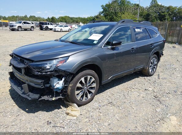 4S4BTANC2R3301160 2024 SUBARU OUTBACK Gray Передня ліва чверть