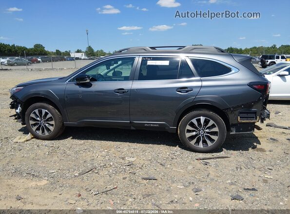 4S4BTANC2R3301160 2024 SUBARU OUTBACK Gray Панорамний вид салону 360°