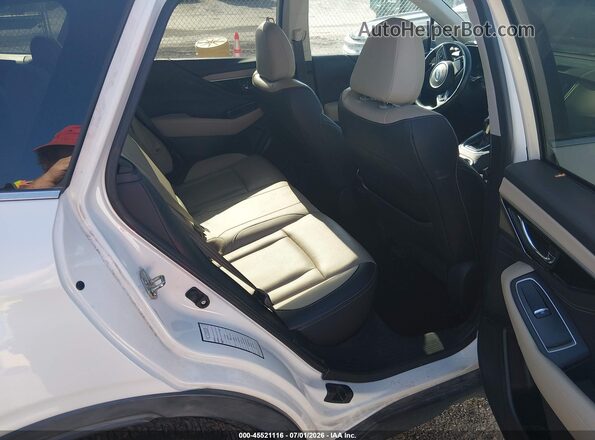 4S4BTANC3L3192957 2020 SUBARU OUTBACK White Vista de la etiqueta del VIN
